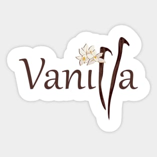 Vanilla Sticker